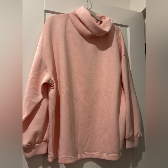 Old Navy Sweaters - Light Pink Mock Neck Pullover Sweatshirt